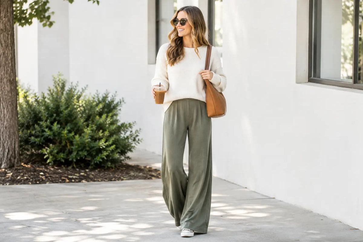 How to Style Wide Leg Pants for Real Life