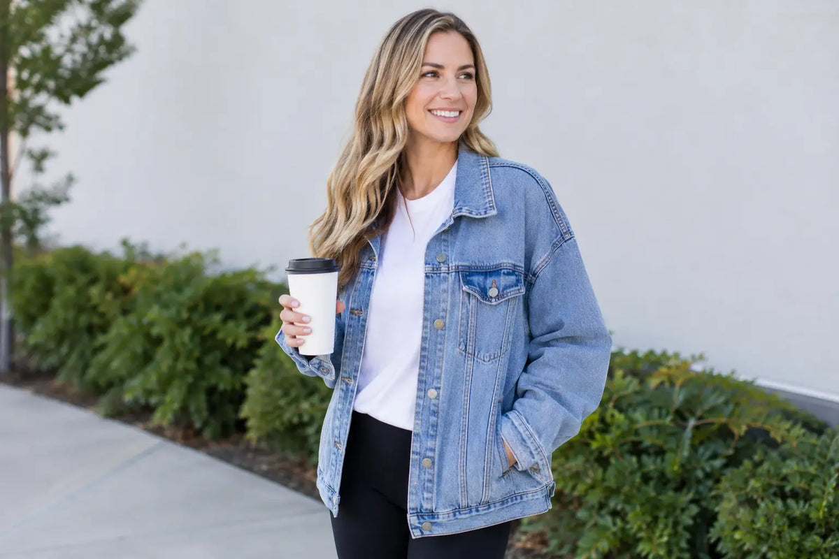 Women’s Oversized Denim Jacket Review: Real-Life Fit