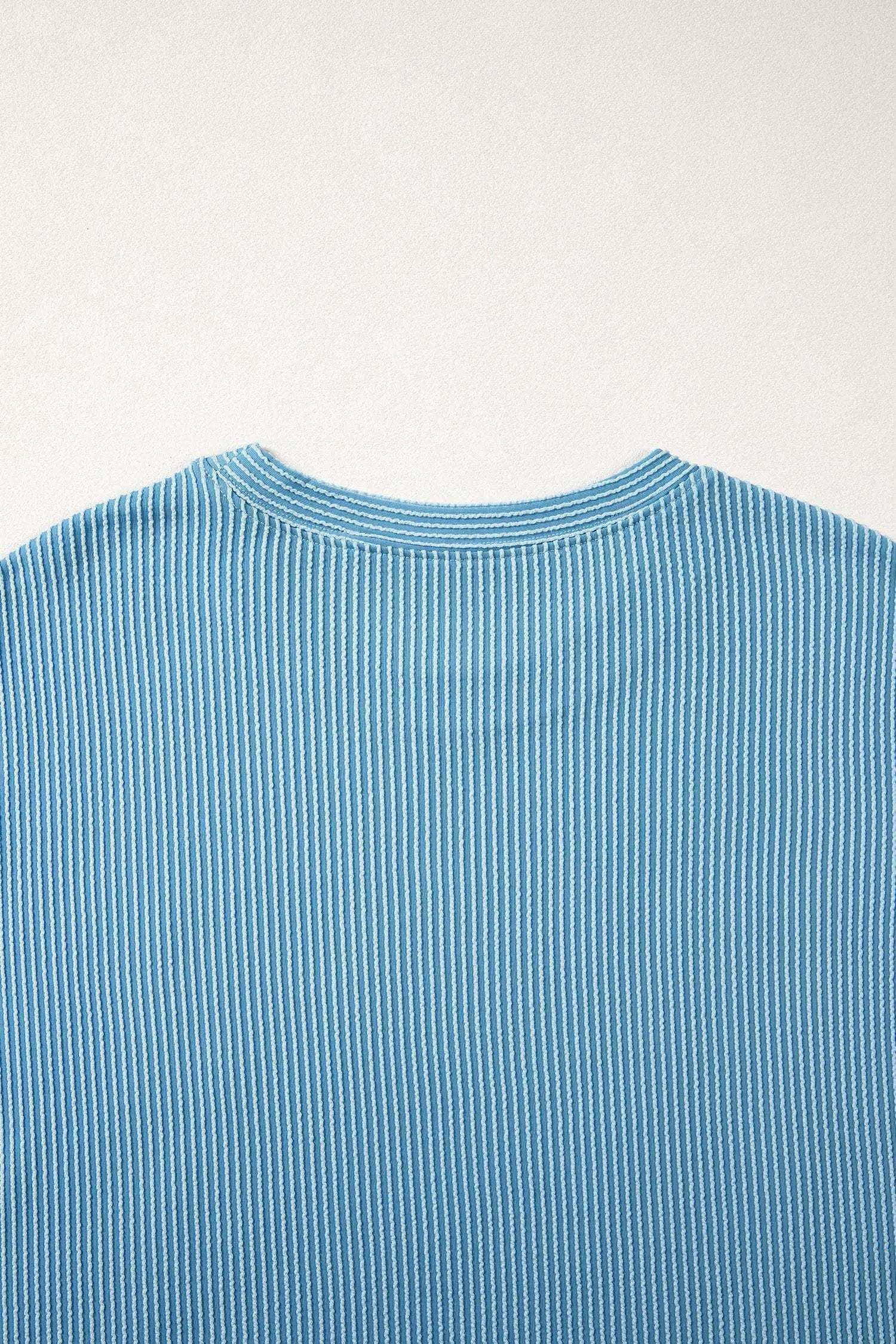 Oversized USA Graphic Ribbed Tee