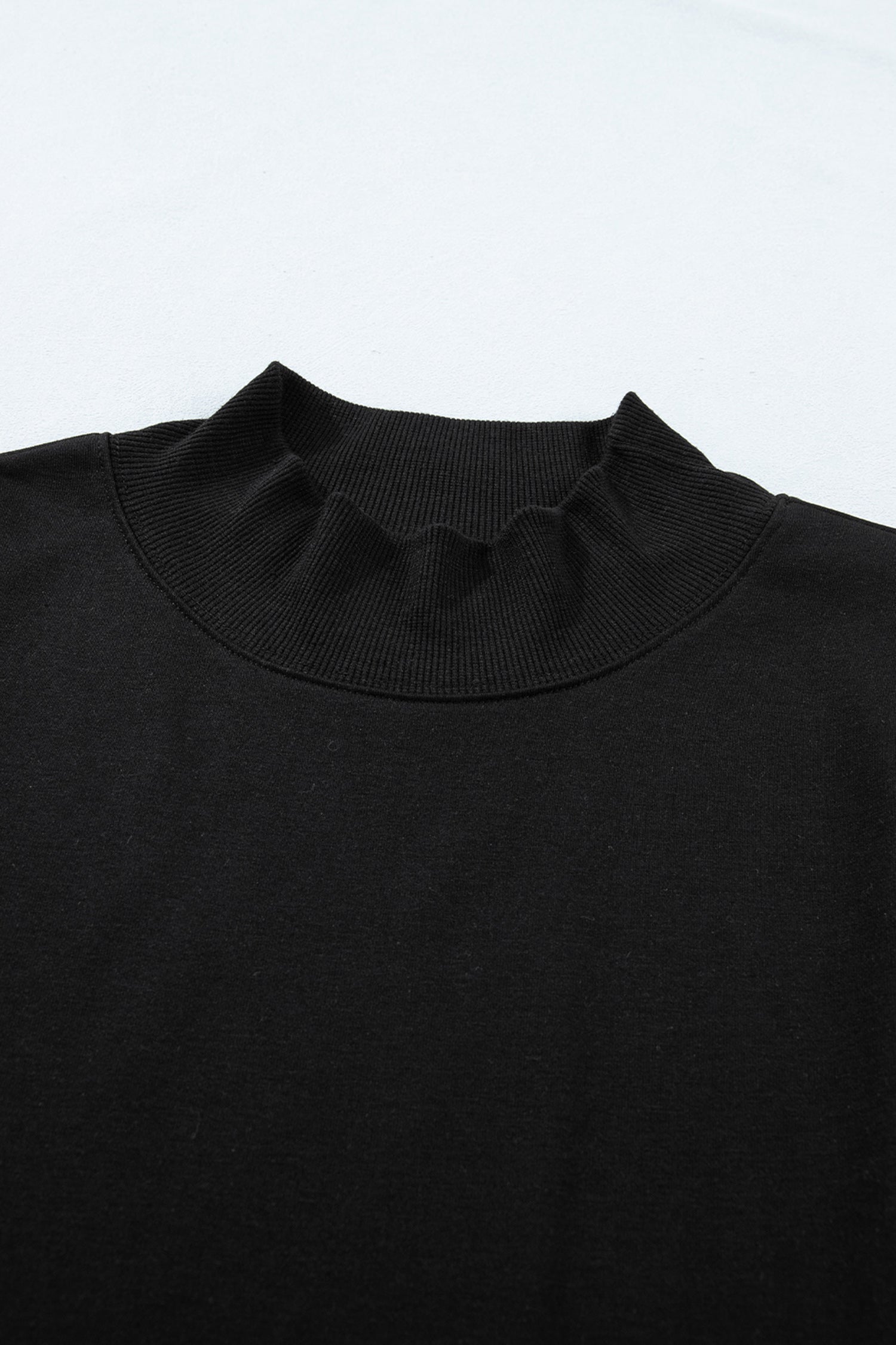 Everyday Chic | High Neck Cap Sleeve Top Relaxed Fit Blouse