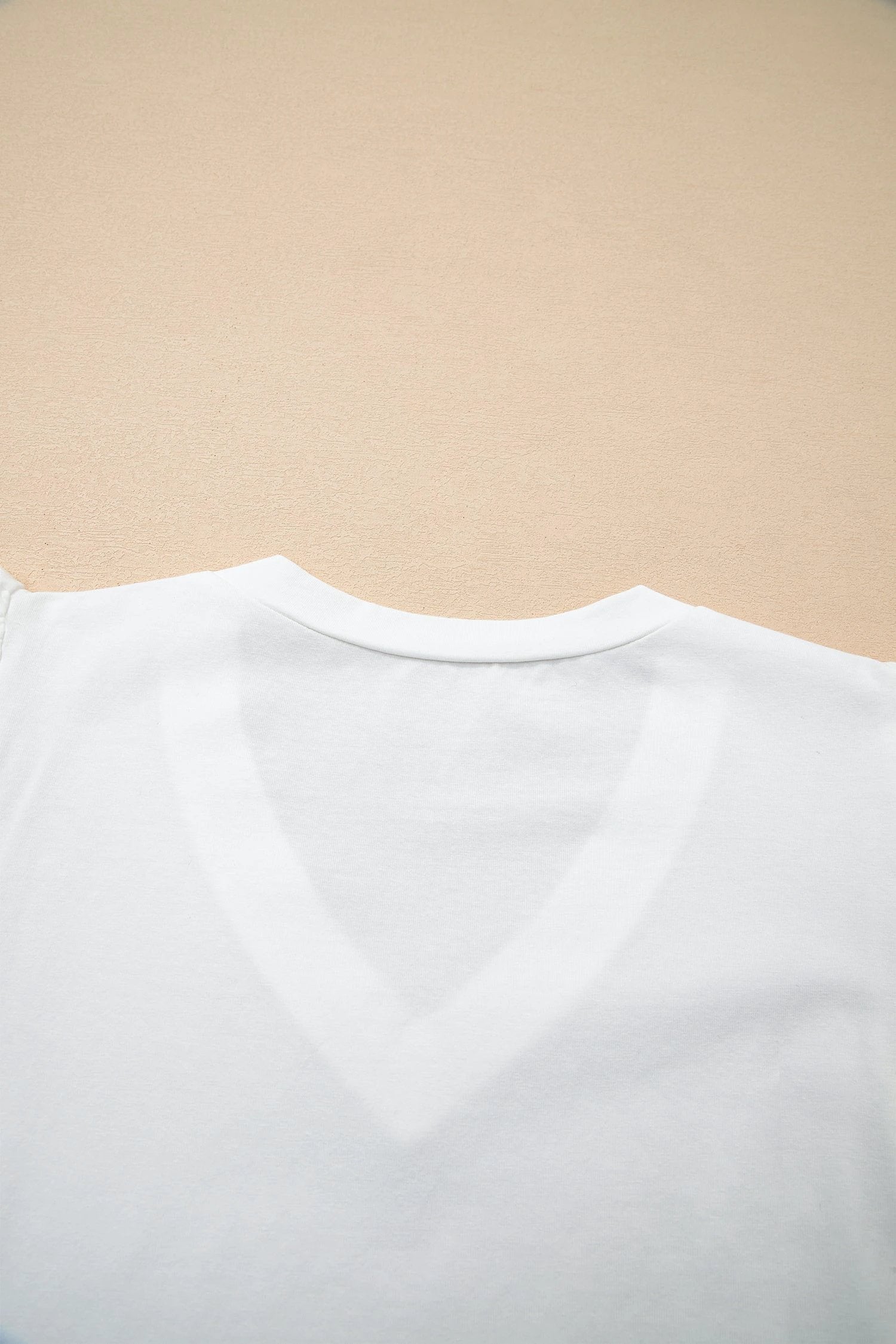 eyelet flutter sleeve tee