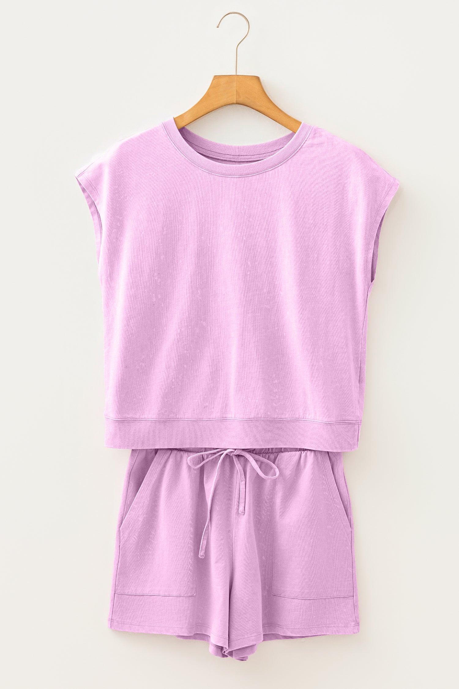Mineral Wash Cotton Short Set — women's everyday bottoms | J&H Apparel