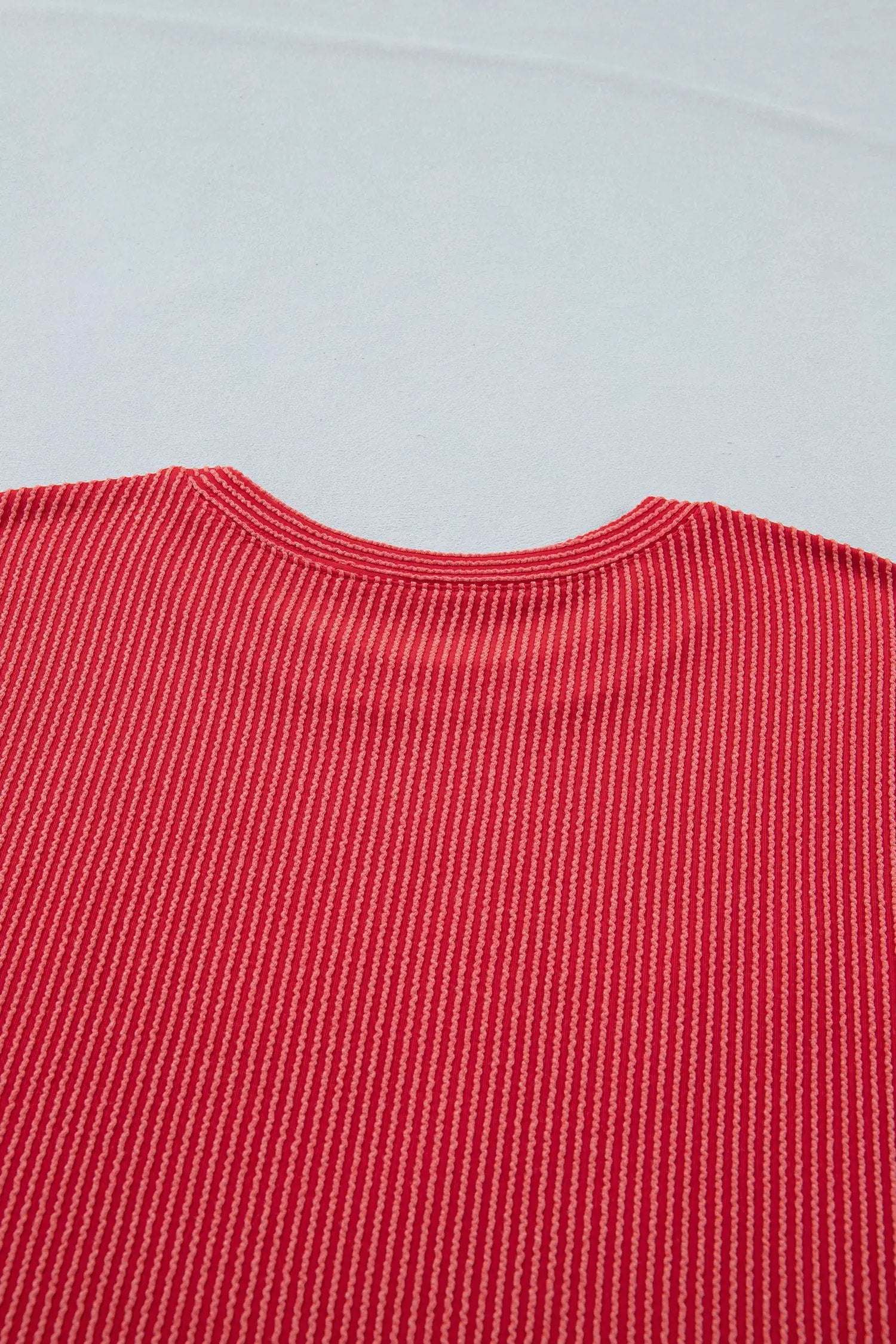 Oversized USA Graphic Ribbed Tee
