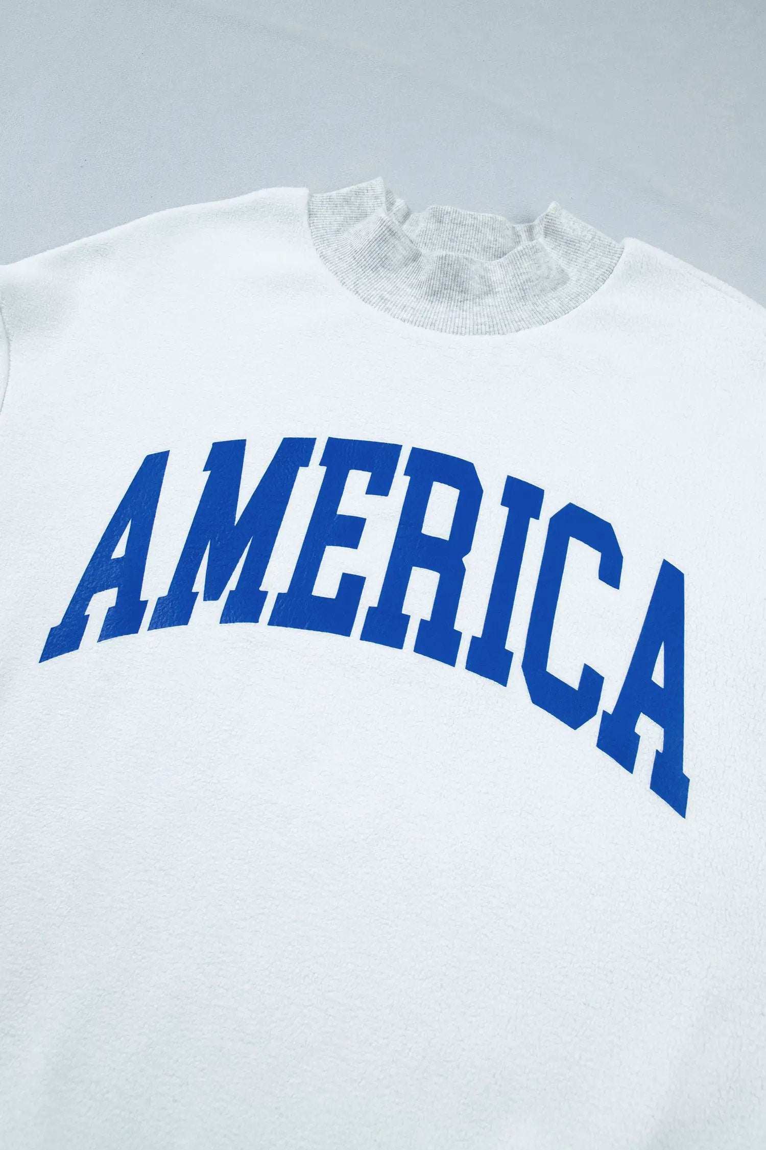 USA graphic sweatshirt | All-American Cozy Confidence -Stylish sweater