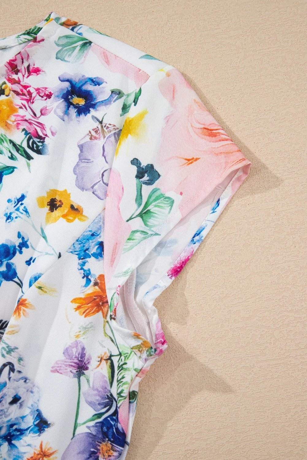  floral mini dress for women casual everyday outfit