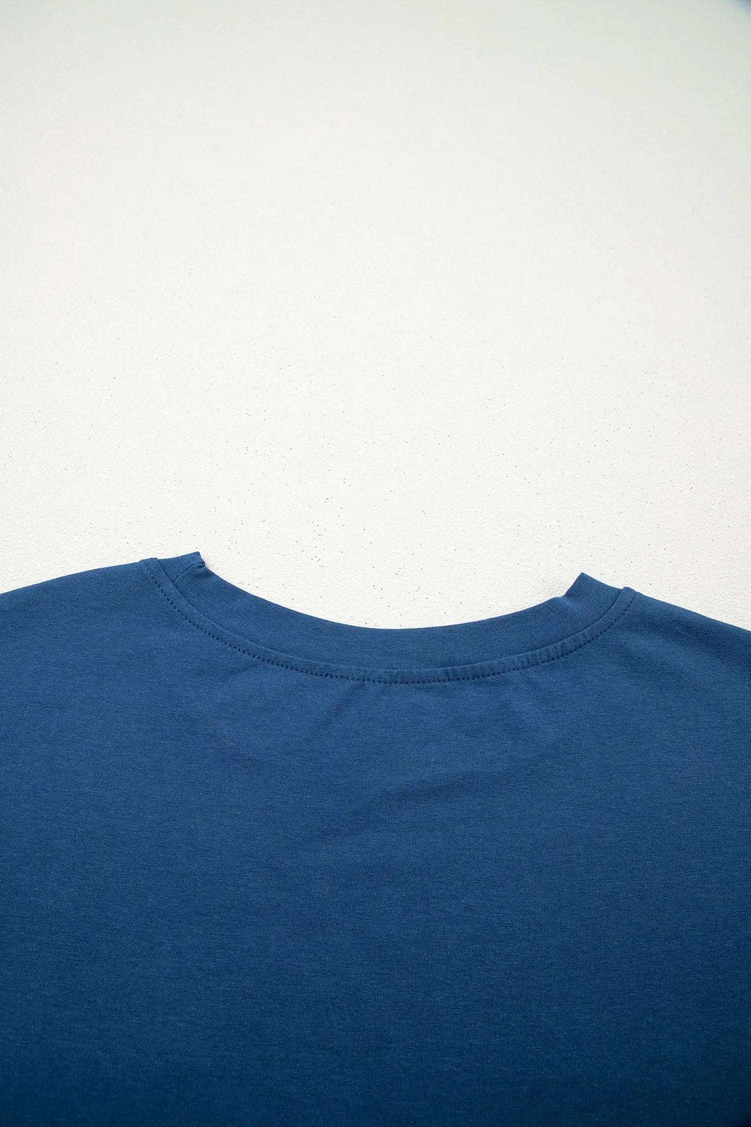 color block patch pocket tee