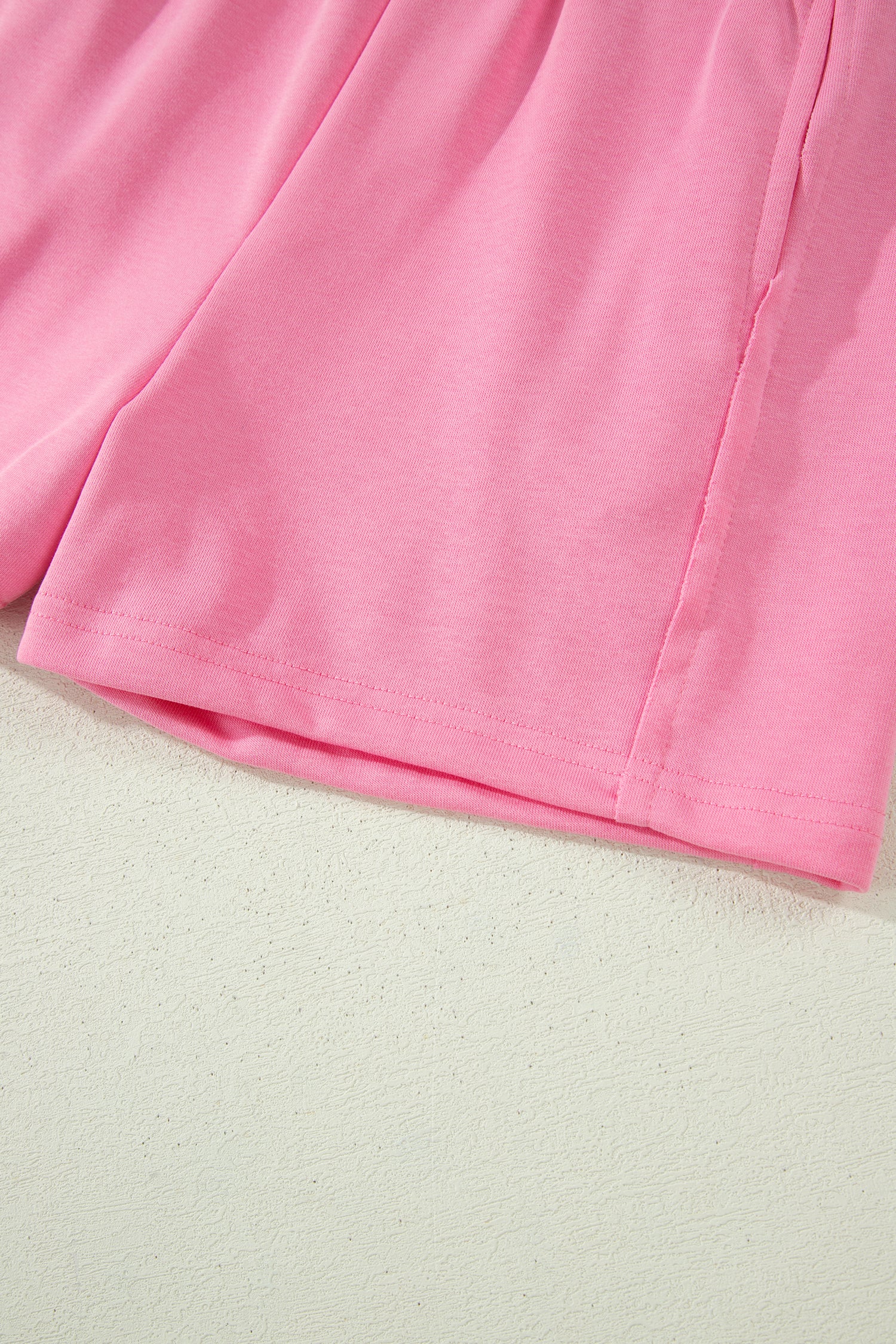 Ribbed Tank Top Shorts Set | Elastic High-Waist Outfit