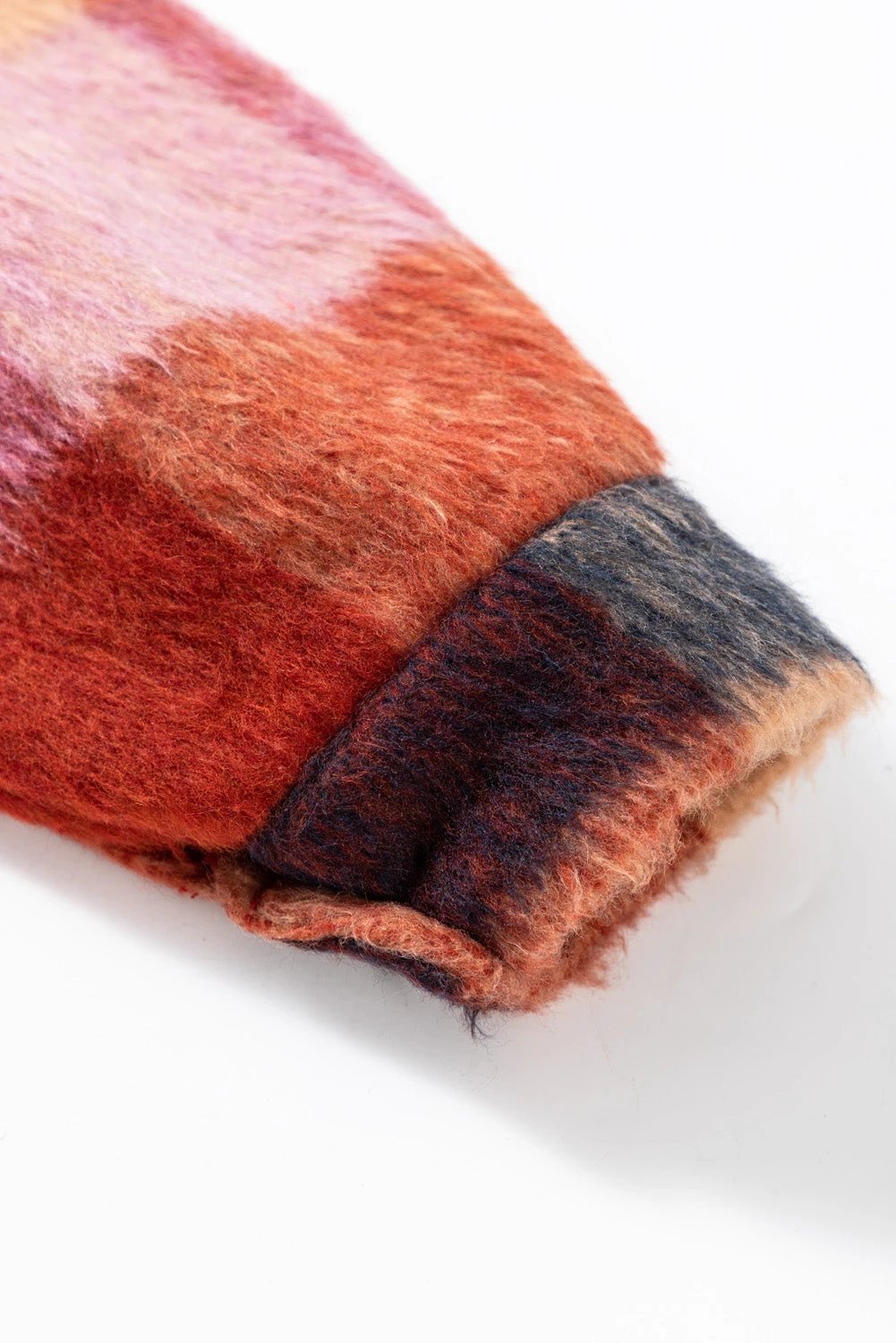 orange plaid print flap pockets buttoned casual plus size jacket for women casual everyday outfit