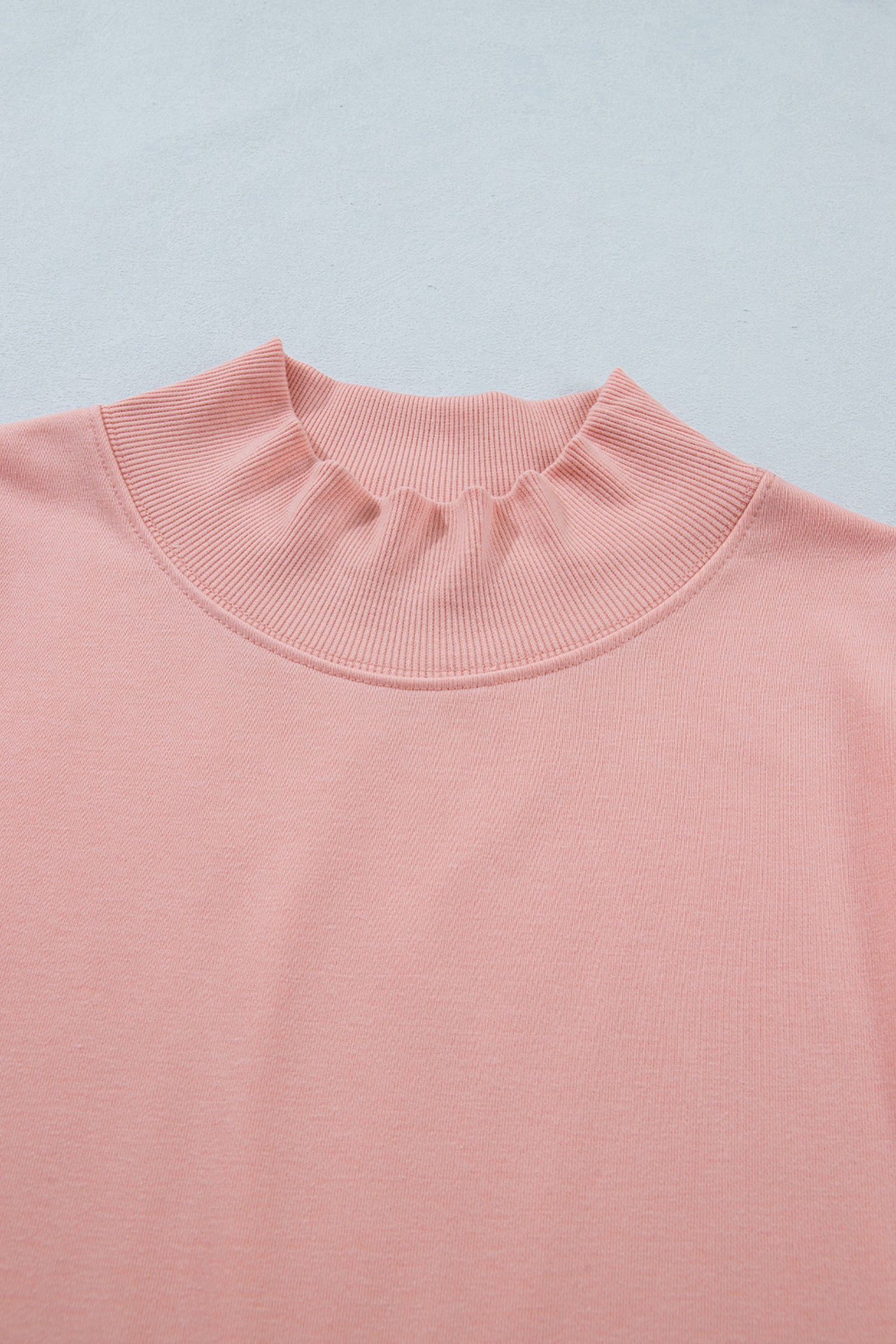 Everyday Chic | High Neck Cap Sleeve Top Relaxed Fit Blouse