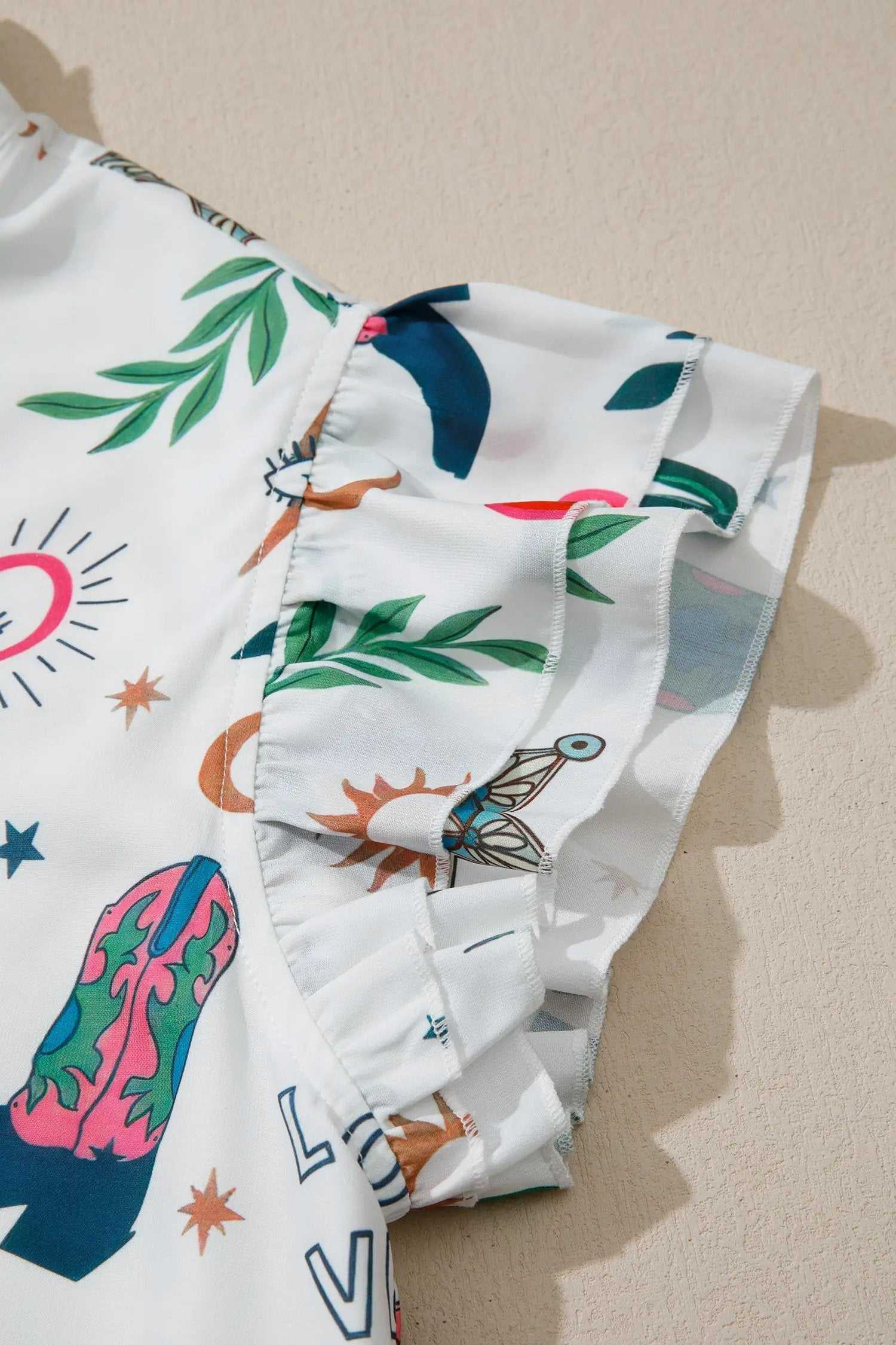  western print mini dress 