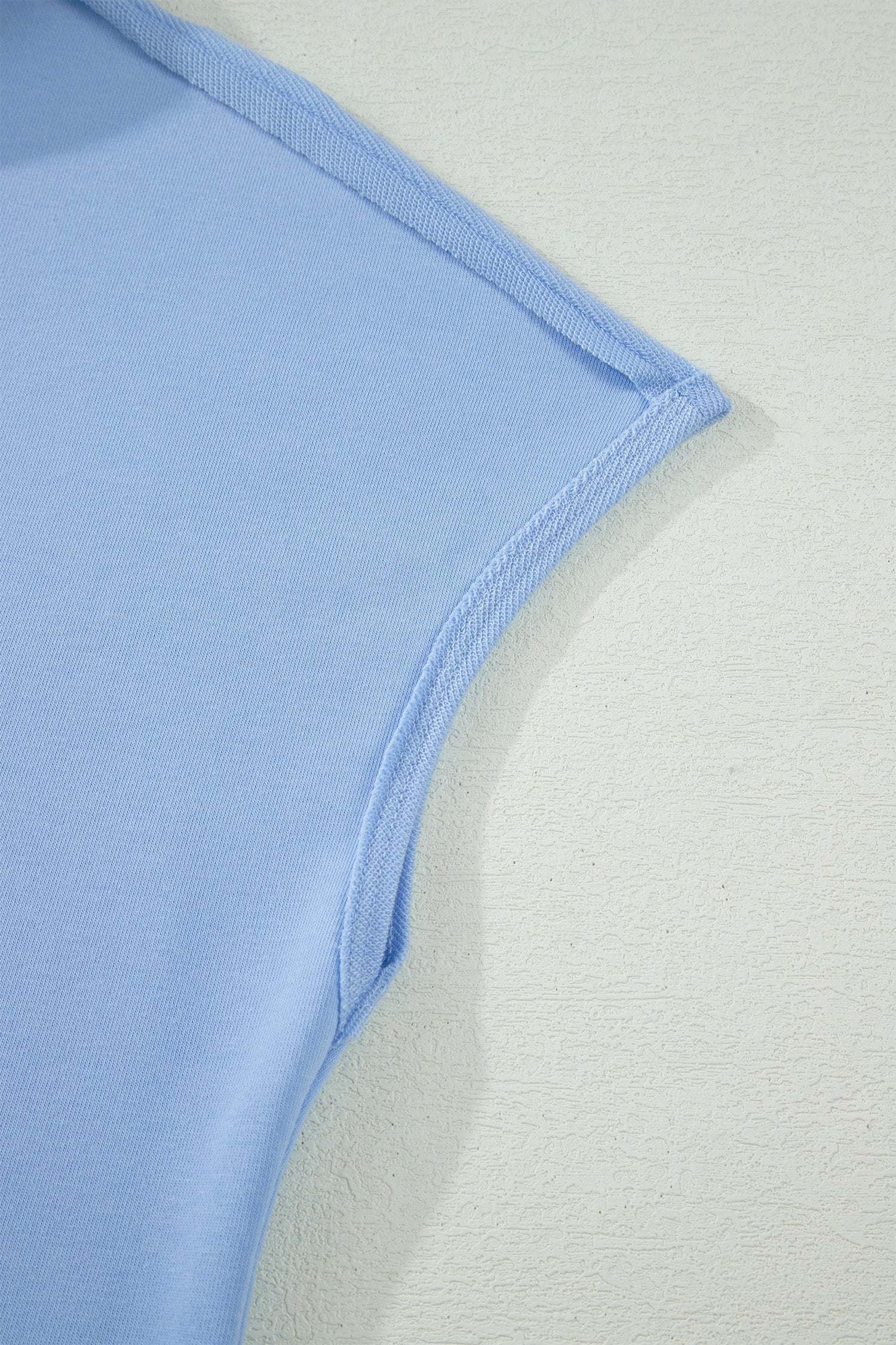 Loose Polo Tee Short Set with elastic waist shorts vacation outfit
