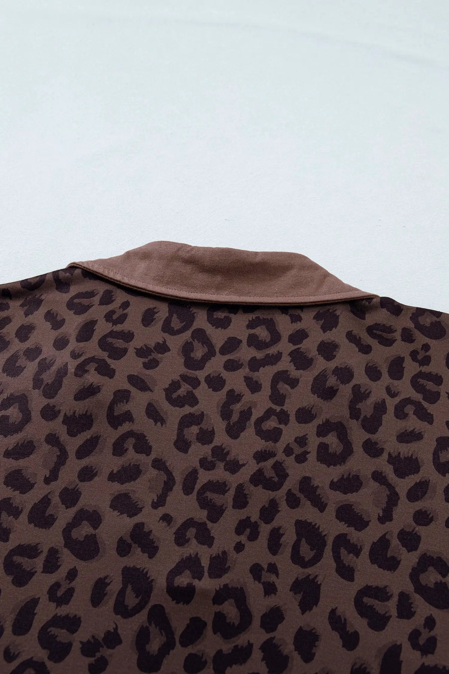 plus size leopard print lounge set