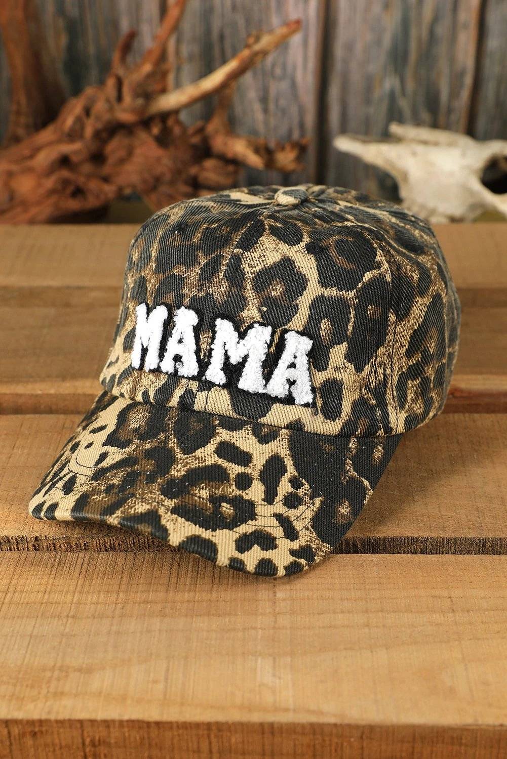 leopard mama embroidered leopard baseball cap for women casual everyday outfit