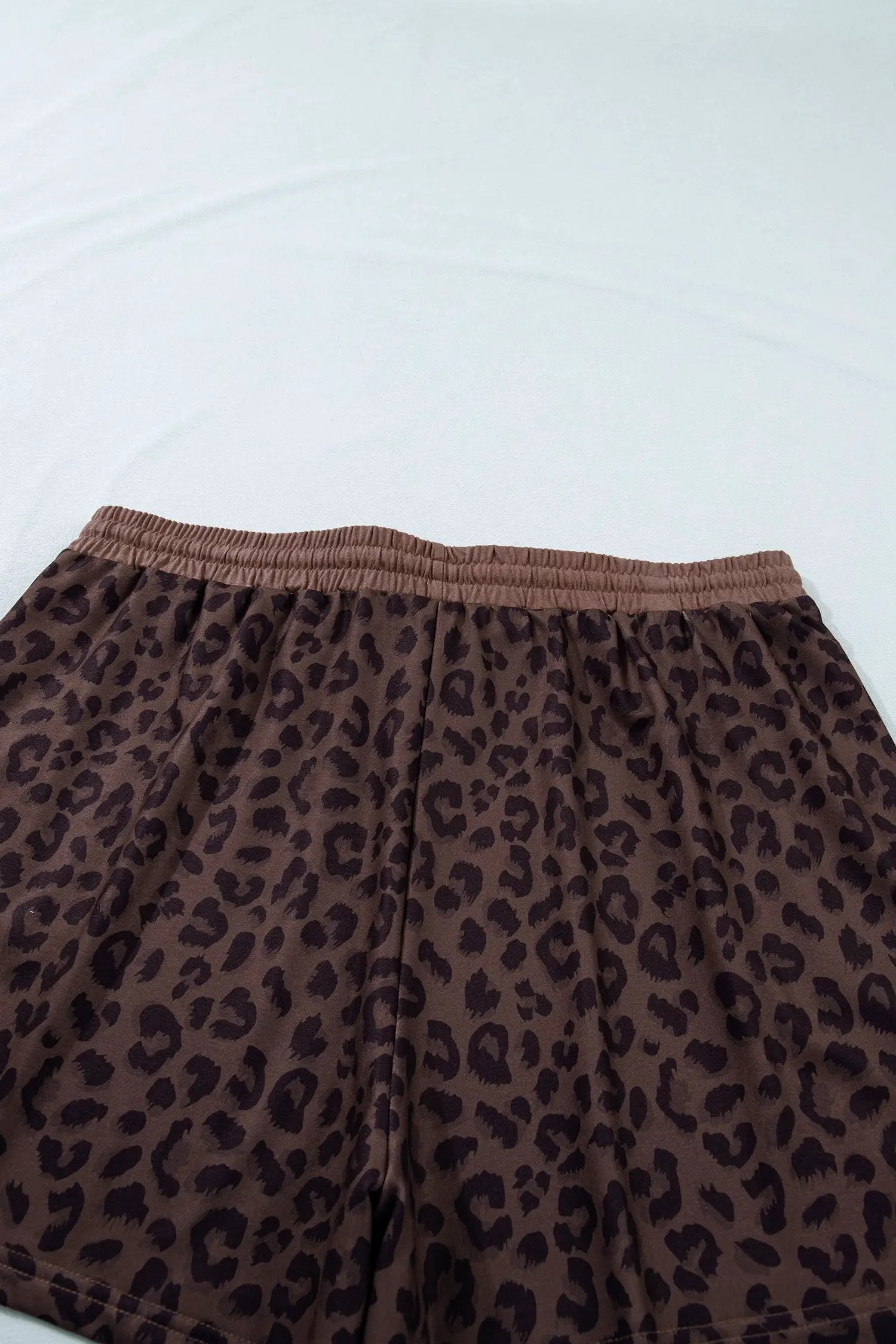 plus size leopard print lounge set