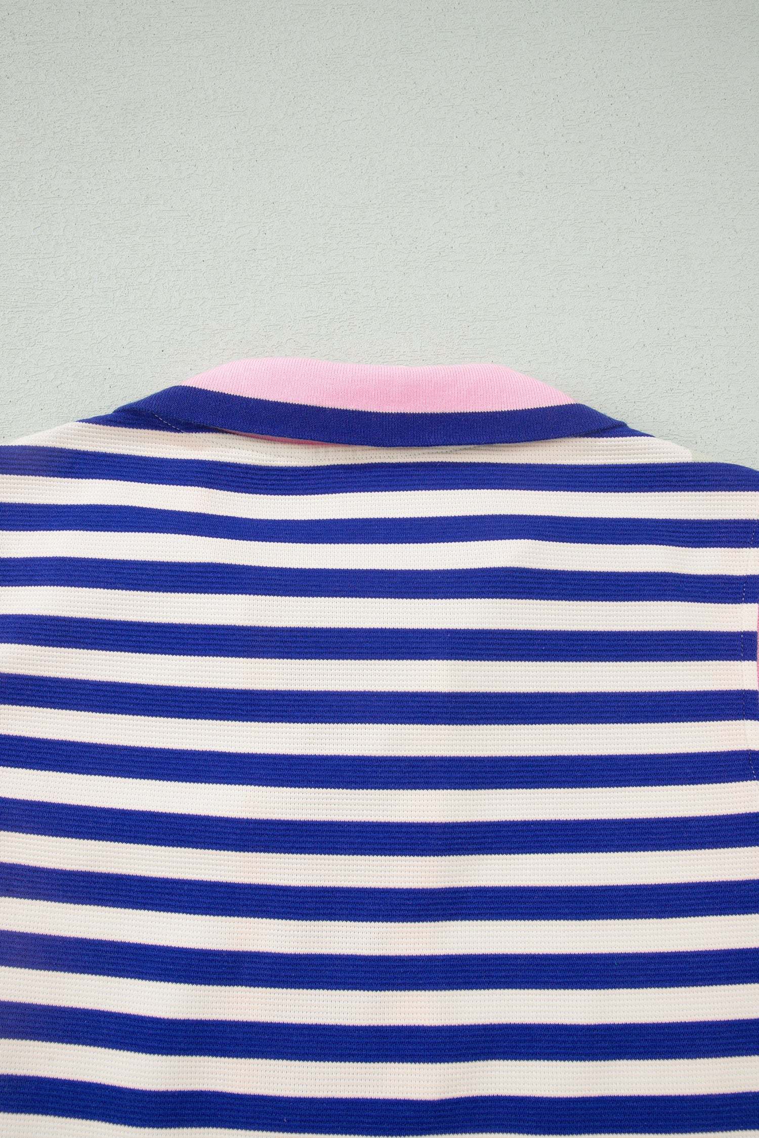  Textured stripe skort set 