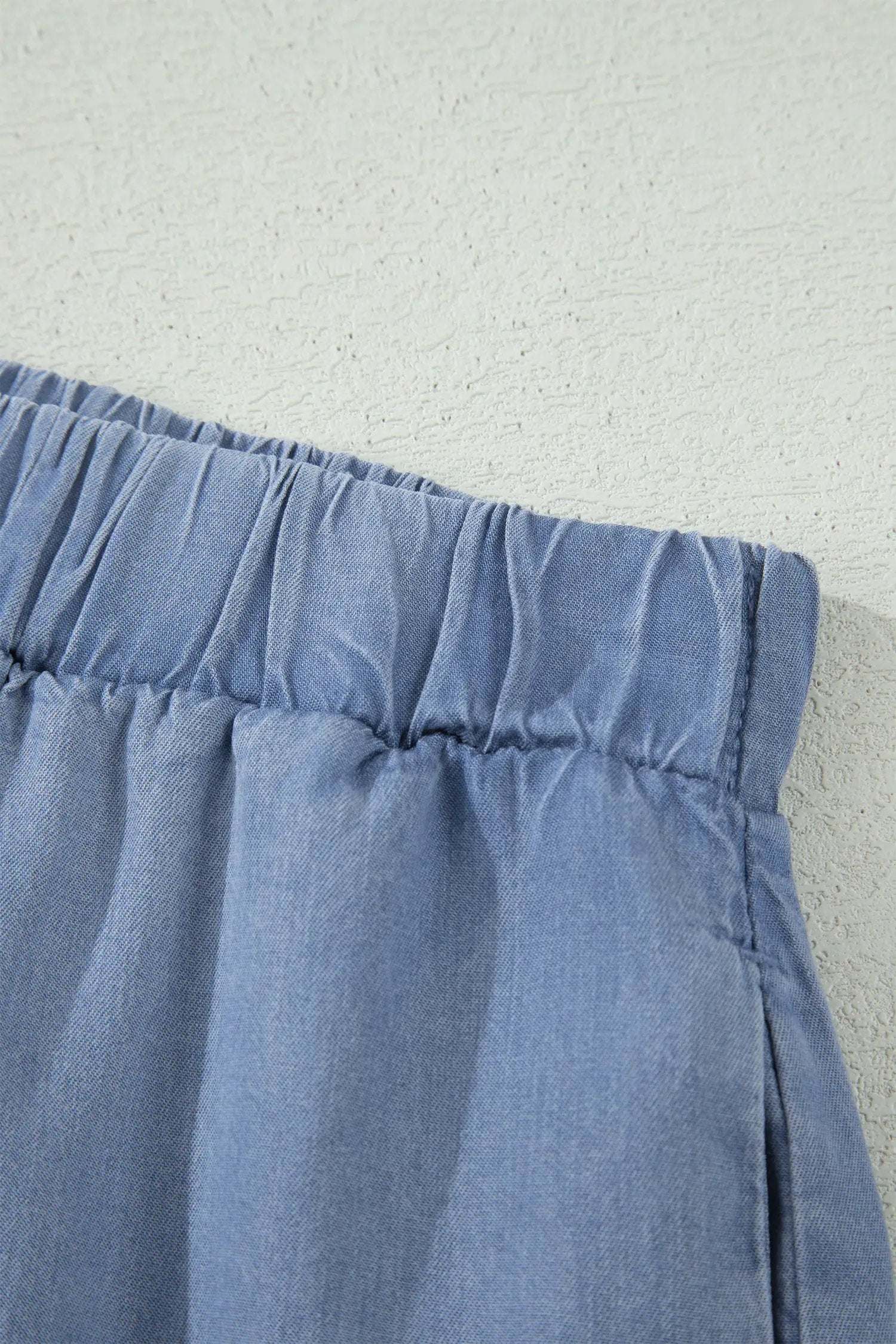 Dear-Lover Dropshipping Western Boho Glow | Denim Maxi Skirt With Elastic Waist, Tiered Ruffles And Flared Hem - Skirts Bottoms/Skirts & Petticoat