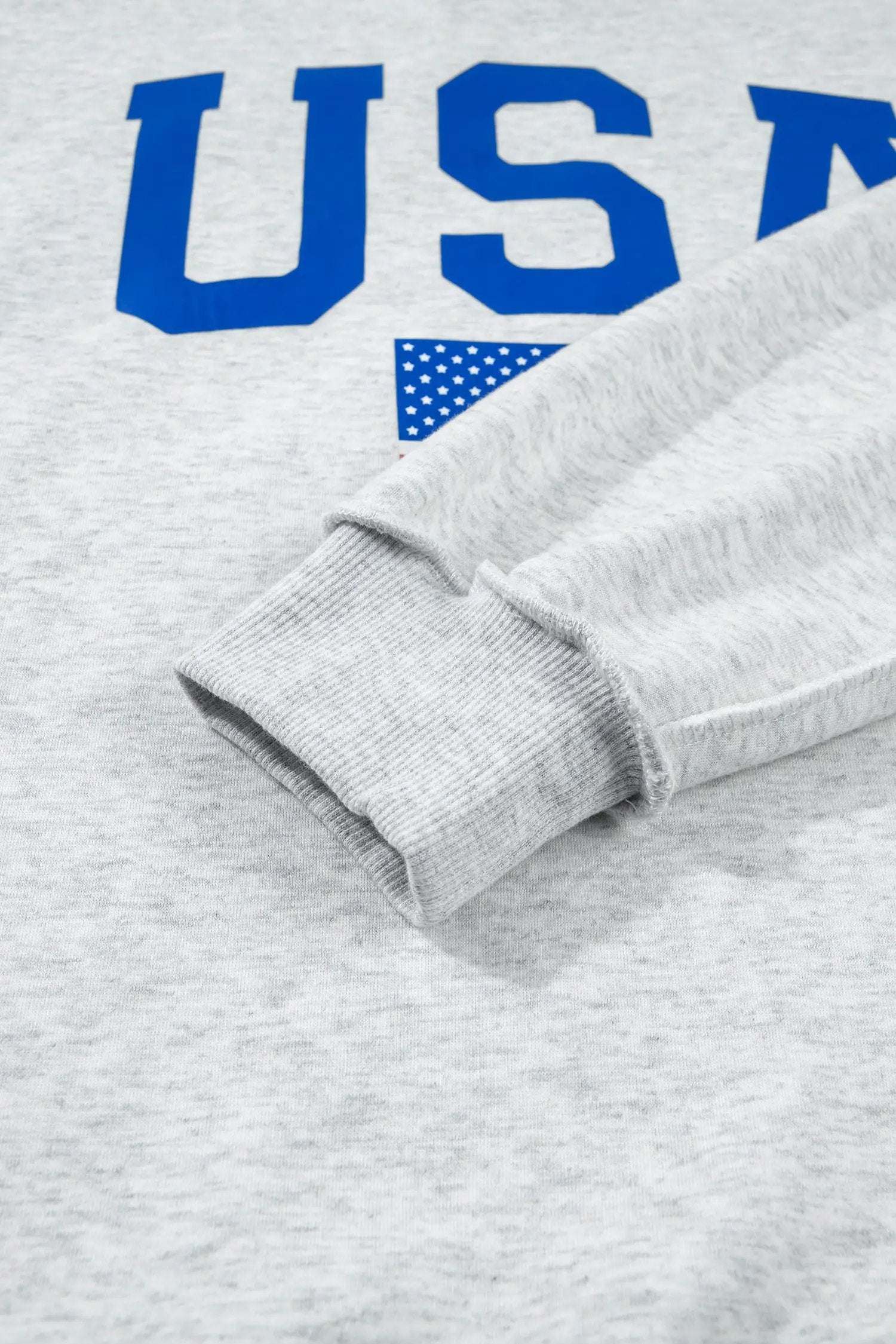USA graphic sweatshirt | All-American Cozy Confidence -Stylish sweater