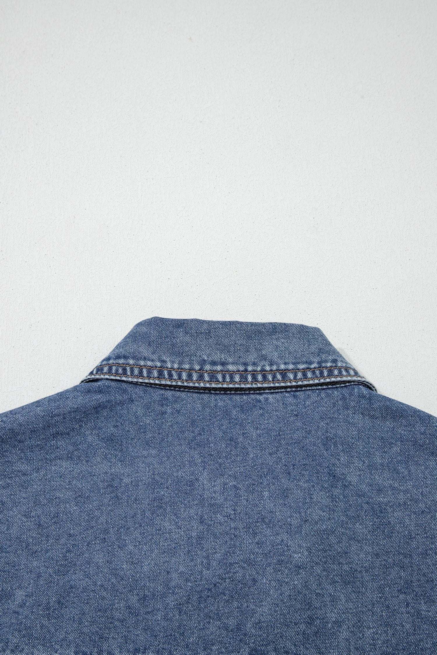  vintage denim shirt for women casual everyday outfit