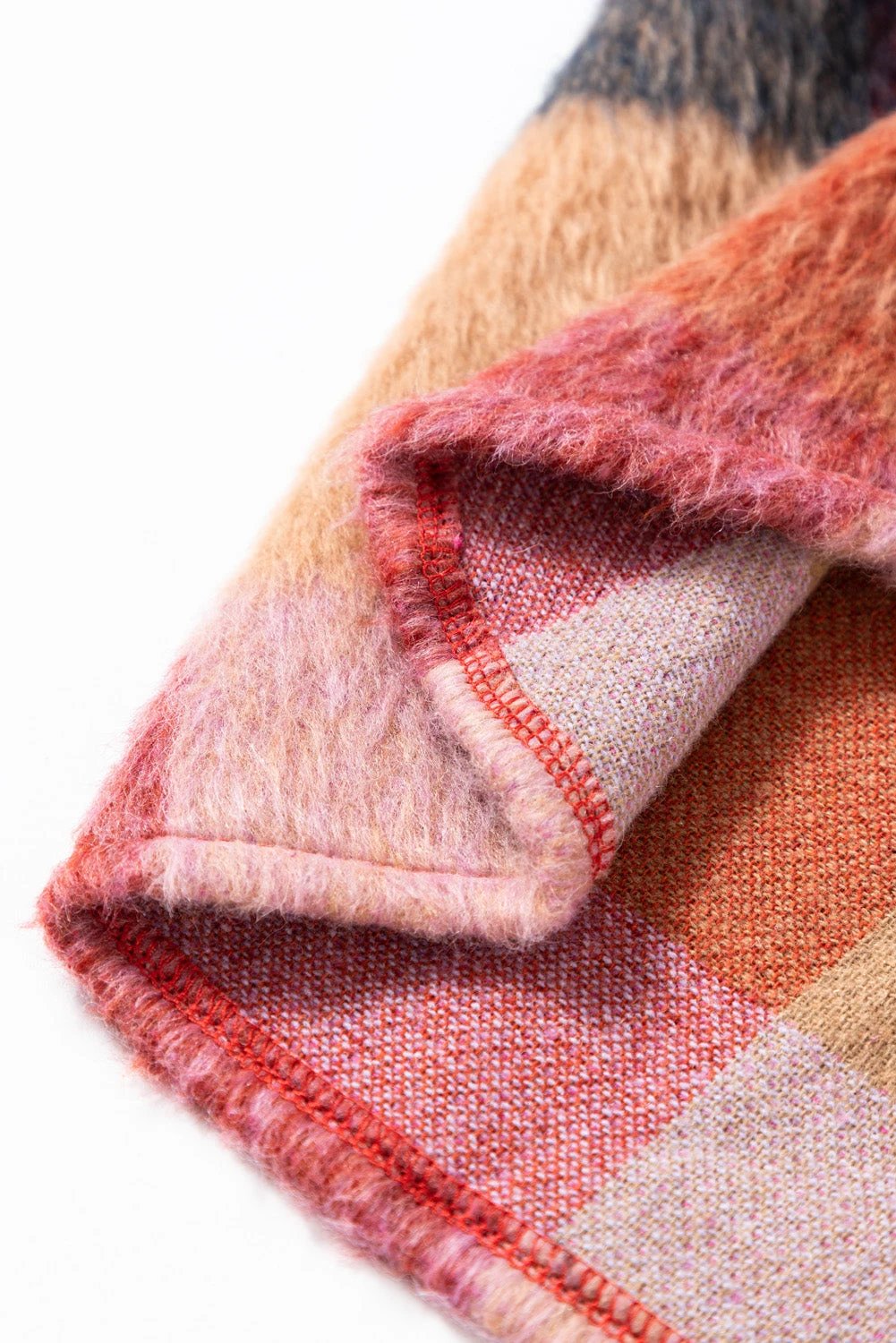 orange plaid print flap pockets buttoned casual plus size jacket for women casual everyday outfit