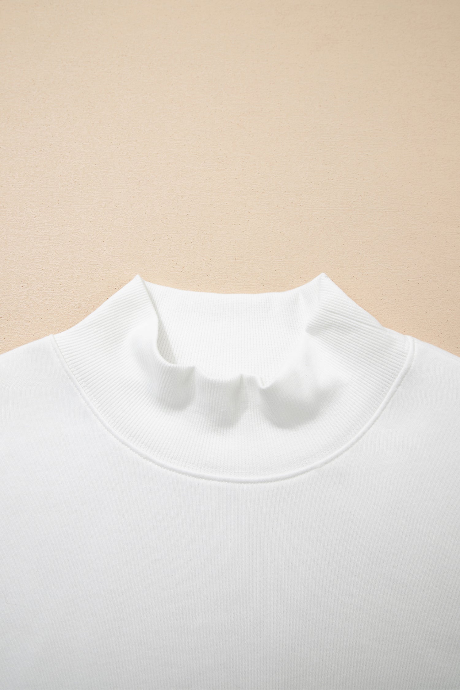 Everyday Chic | High Neck Cap Sleeve Top Relaxed Fit Blouse