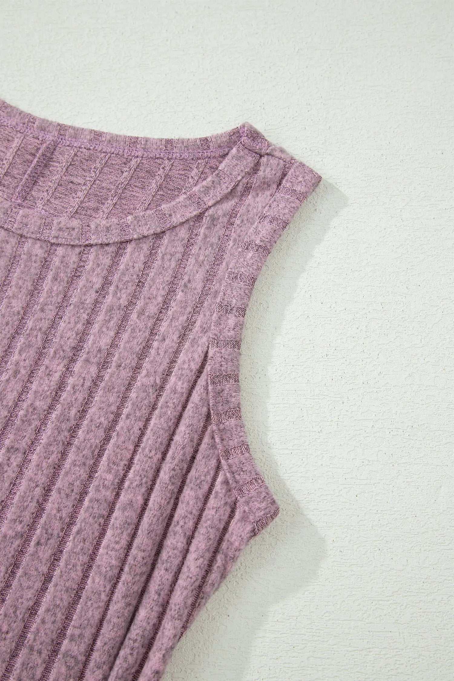 Ribbed Mineral Wash Tank Top slim fit cozy western casual top