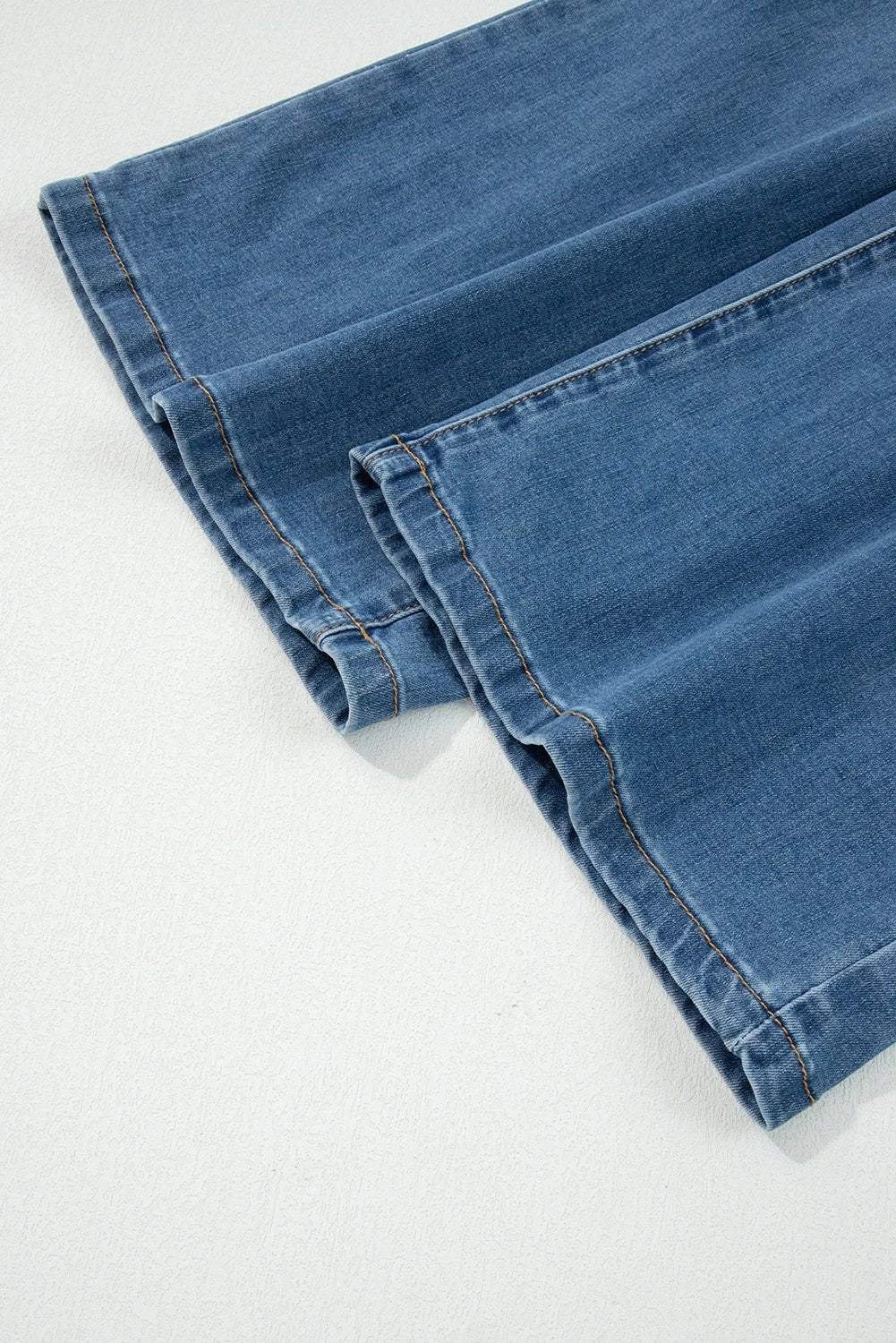 wide leg button jeans for women casual everyday outfit
