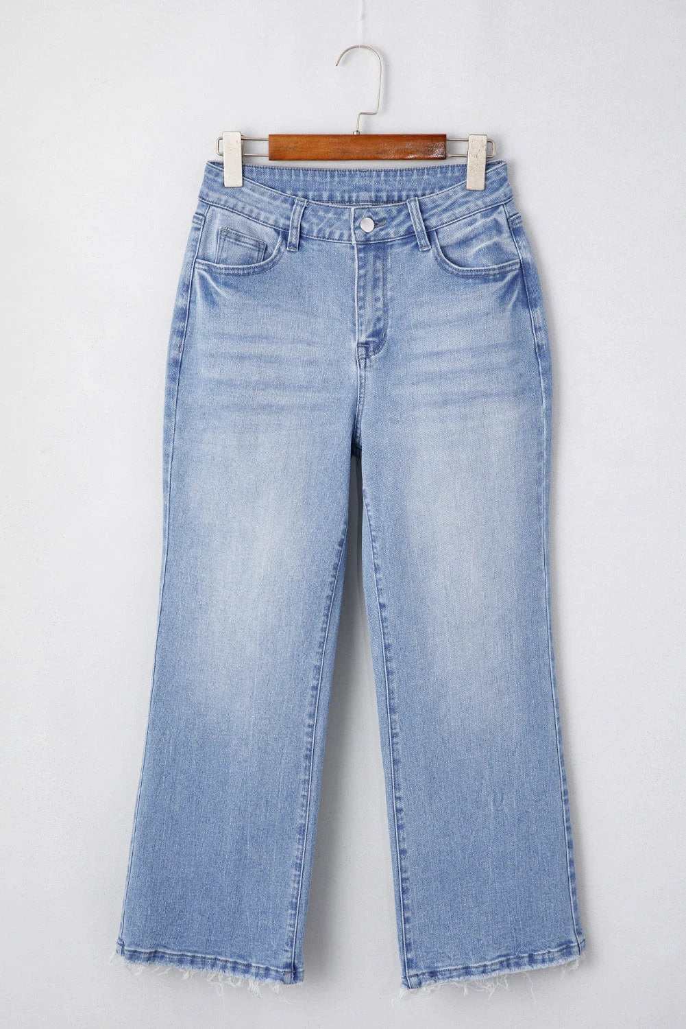High-Waist Flared Jeans