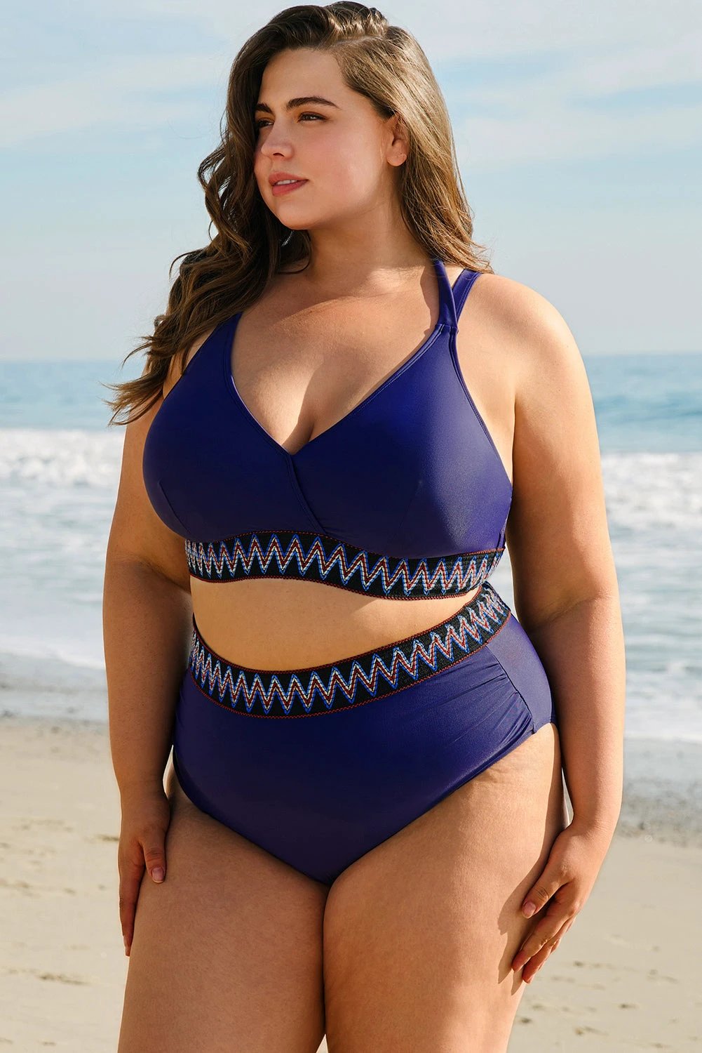 plus size wrap bikini