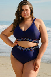 plus size wrap bikini
