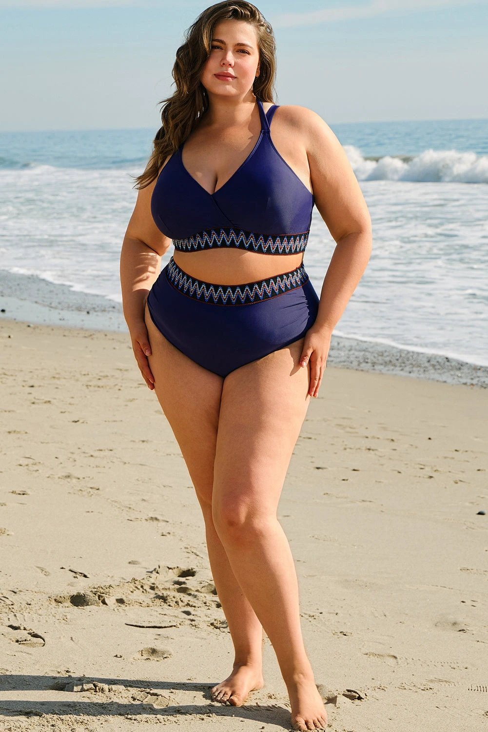 plus size wrap bikini