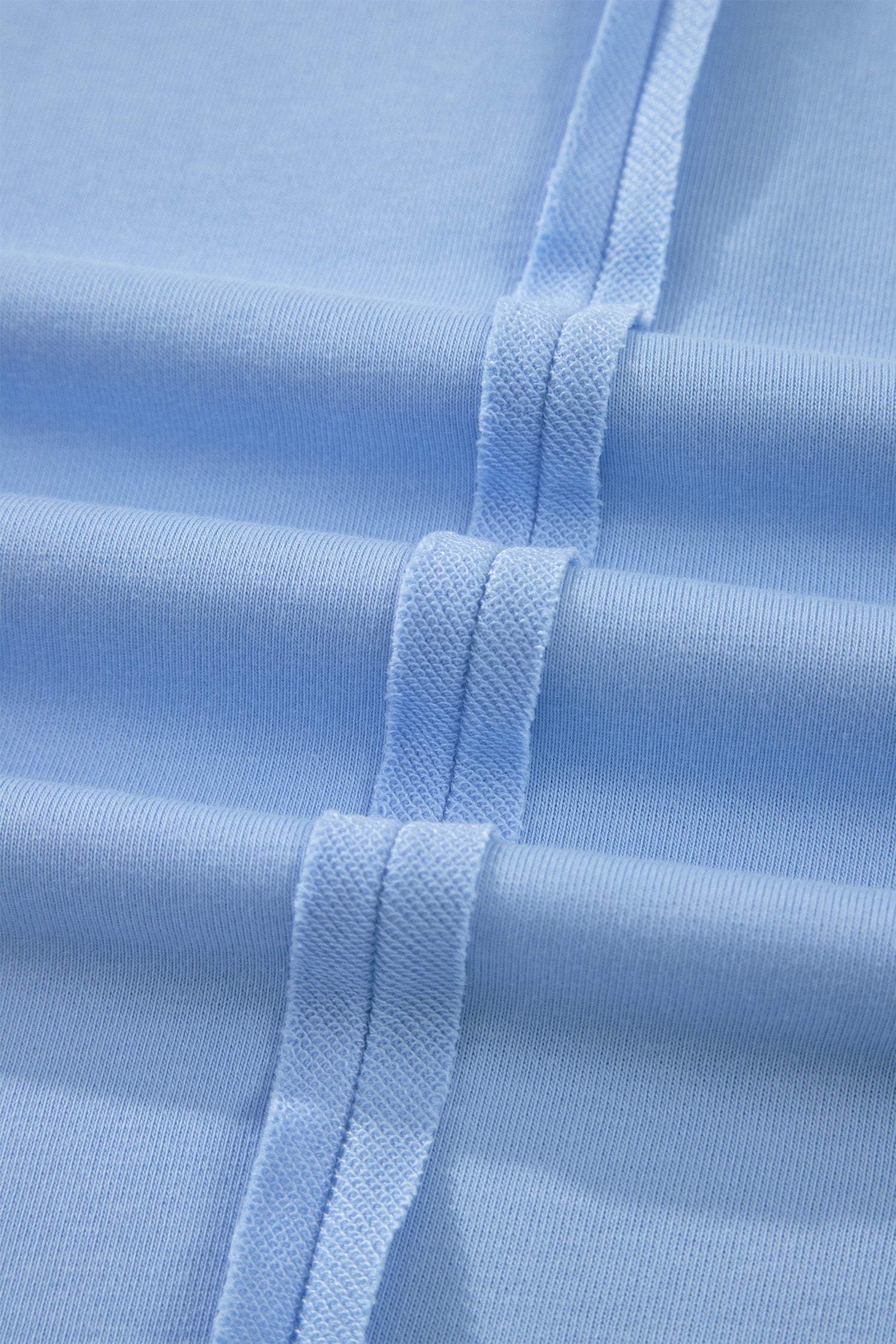 Loose Polo Tee Short Set with elastic waist shorts vacation outfit