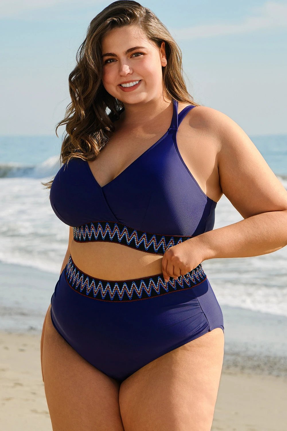 plus size wrap bikini