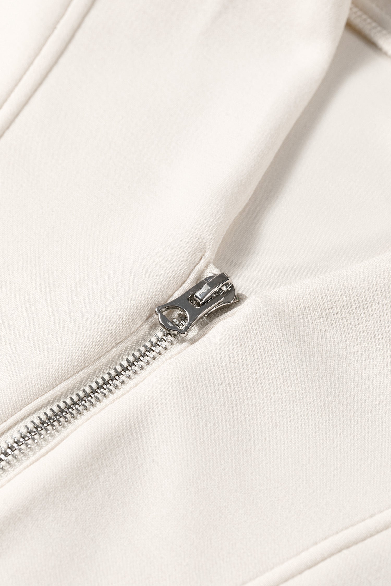 Quarter Zip Sleeveless Top Drawstring Shorts Casual Two-Piece Outfit — women's everyday bottoms | J&H Apparel