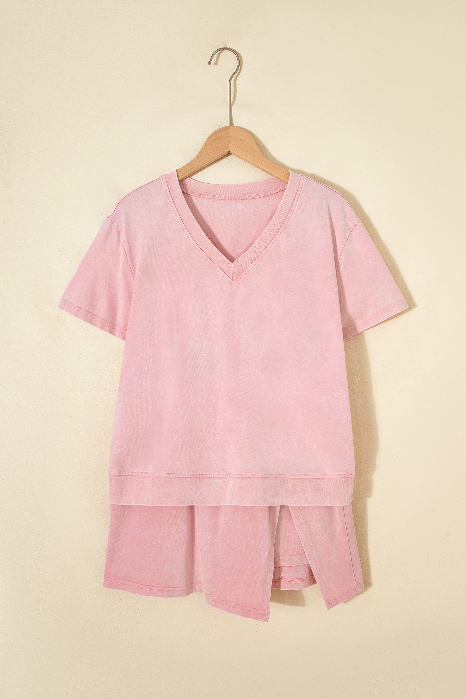 mineral wash tee and skort set