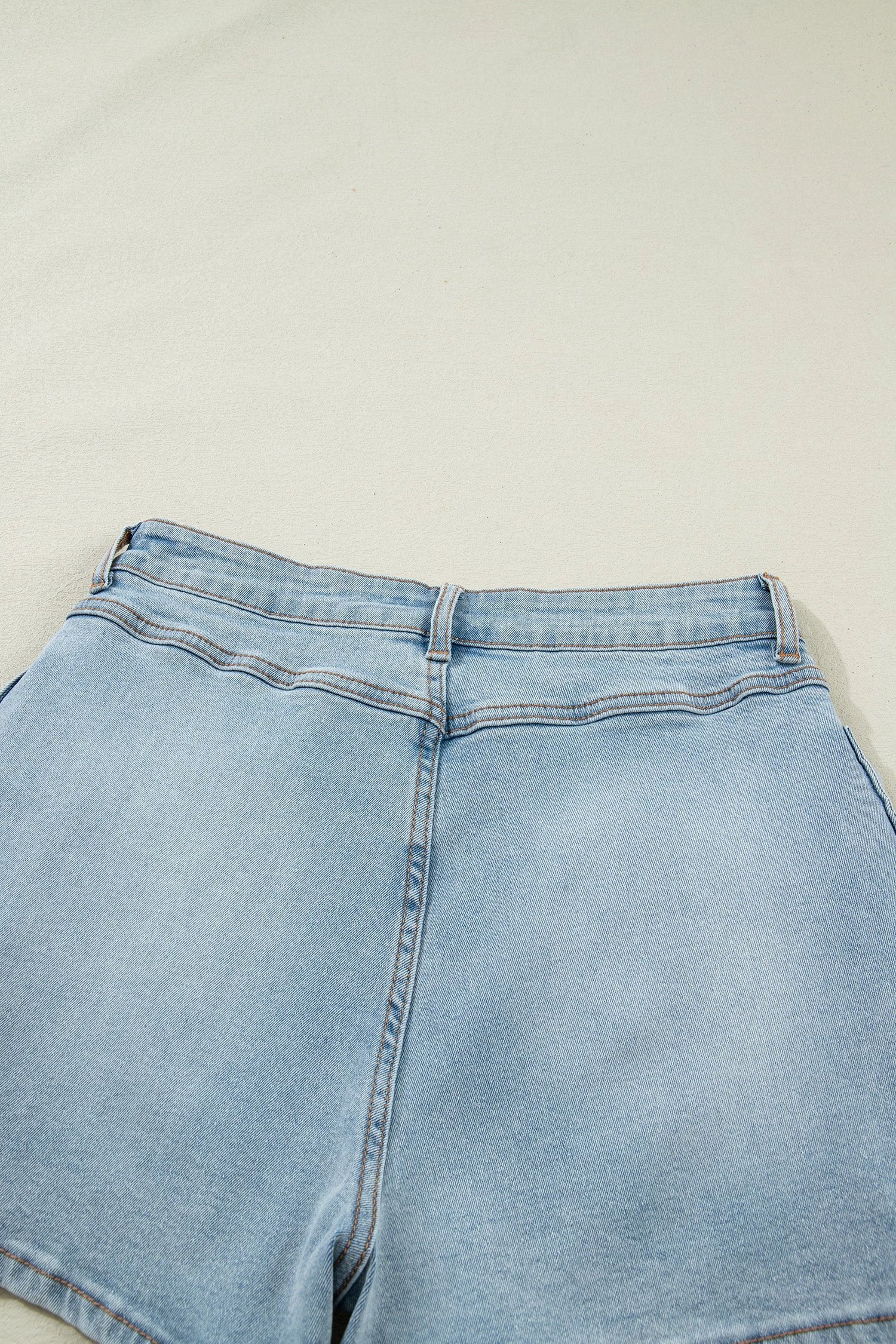  bow detail denim shorts for women casual everyday outfit