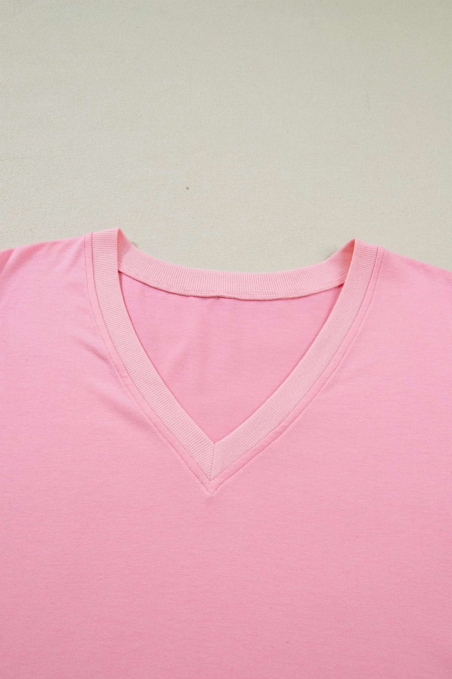 bonbon v neck pleated short puff sleeve plus size blouse for women casual everyday outfit