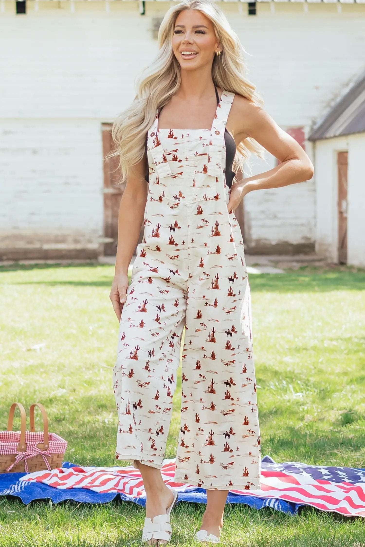 wide leg denim overalls