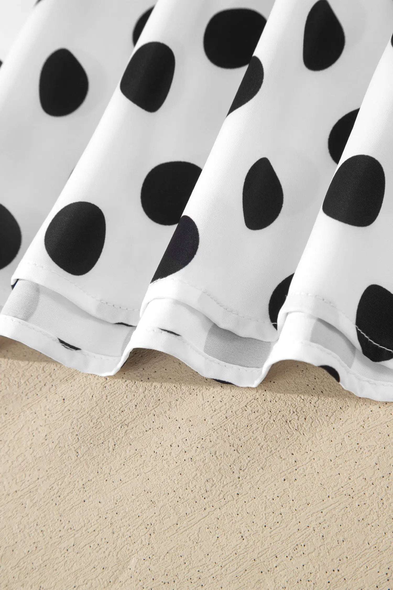 Dear-Lover Dropshipping Effortless Polka Dot Charmer | White Polka Dot Print Ruffled Short Sleeve Blouse - Blouses Tops/Blouses & Shirts