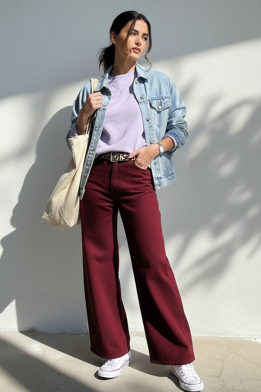 Straight Leg Loose Fit High-Waisted Jeans