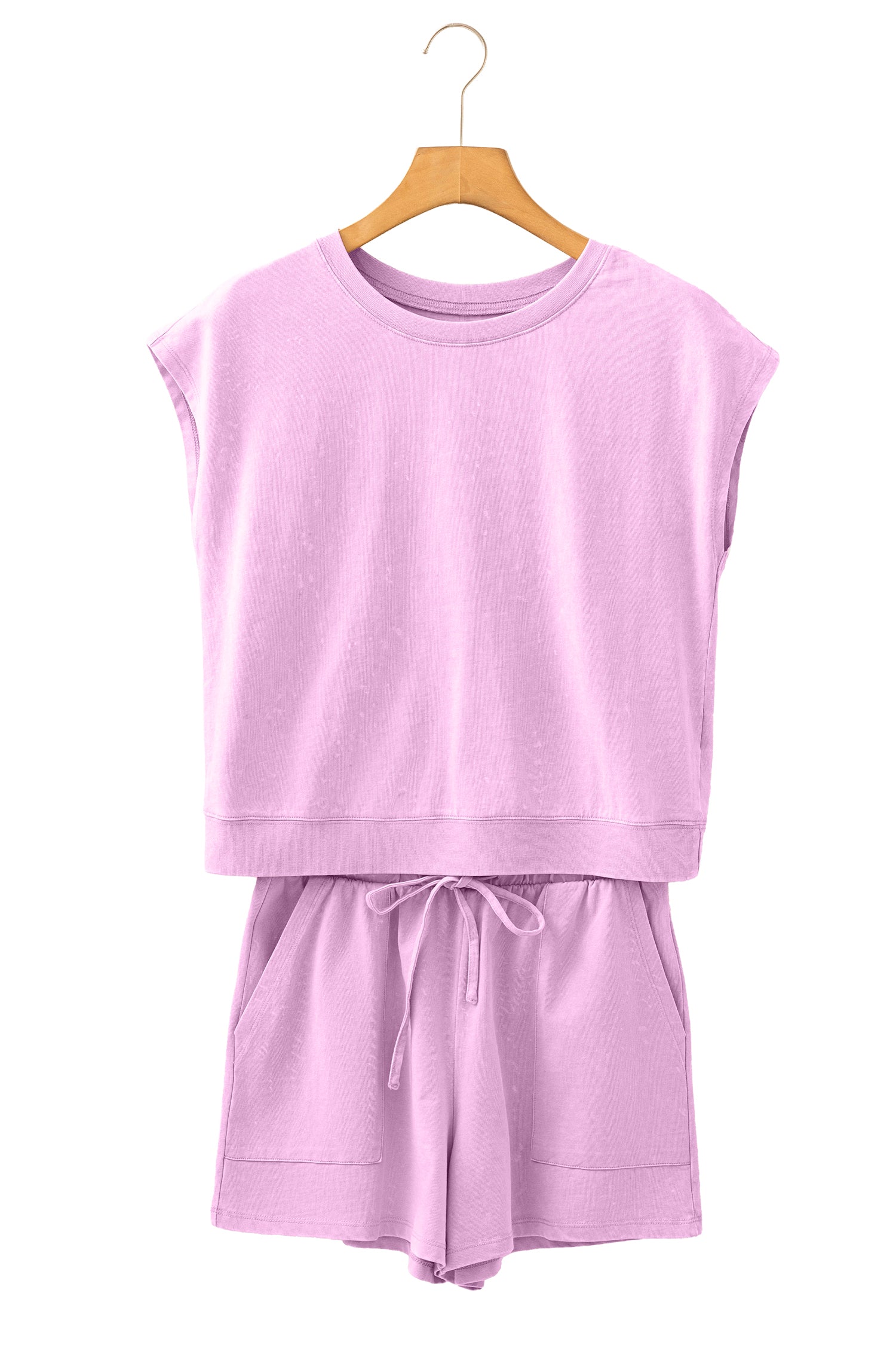 Mineral Wash Cotton Short Set — women's everyday bottoms | J&H Apparel