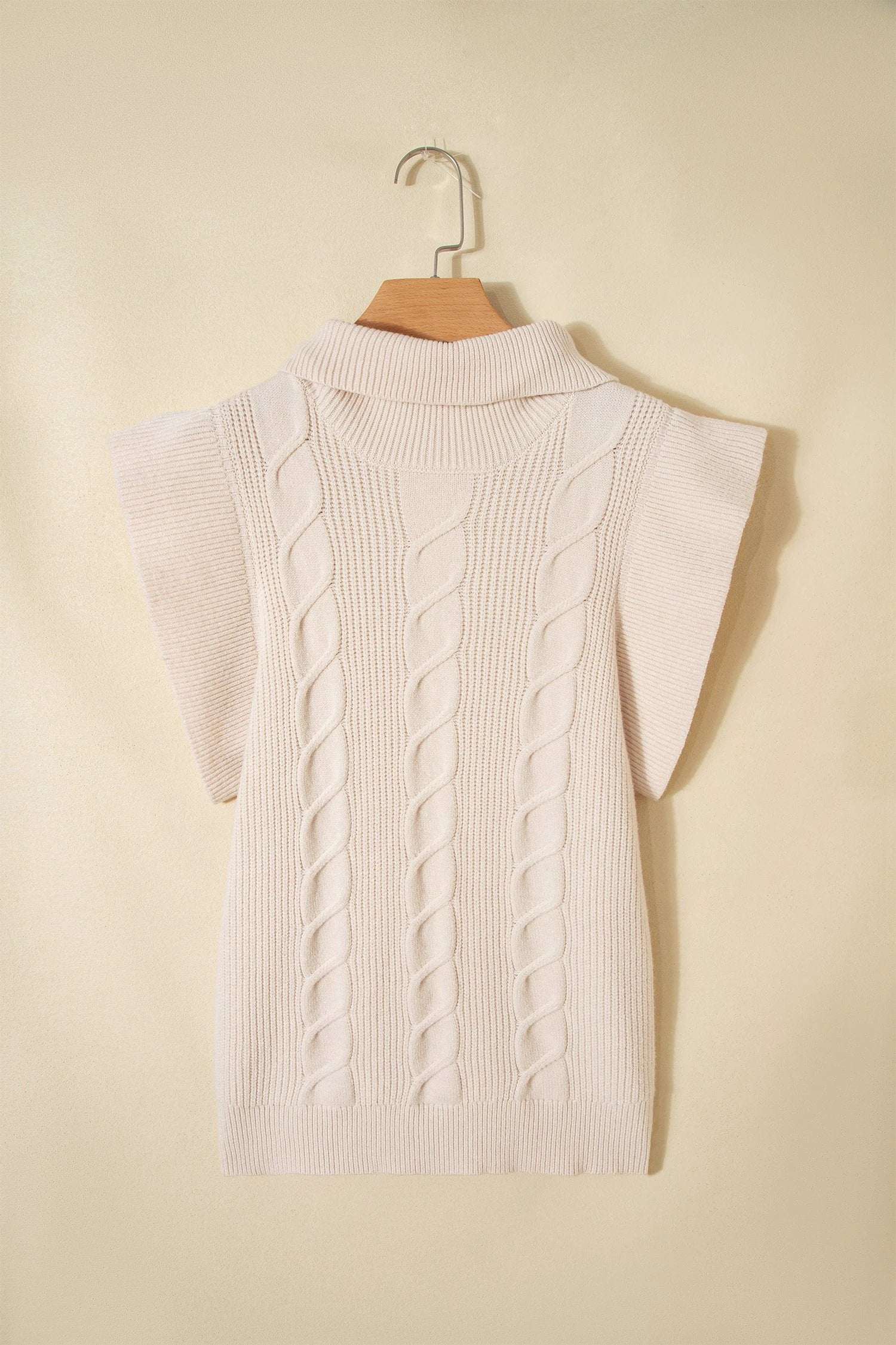 jet stream cable knit turtleneck sweater for women casual everyday outfit