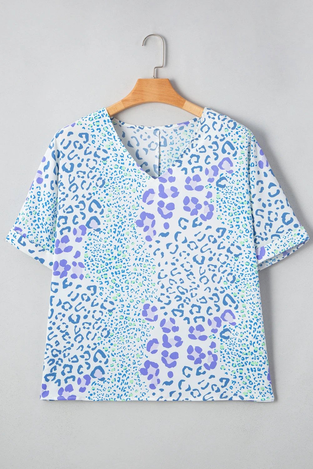 Leopard print top