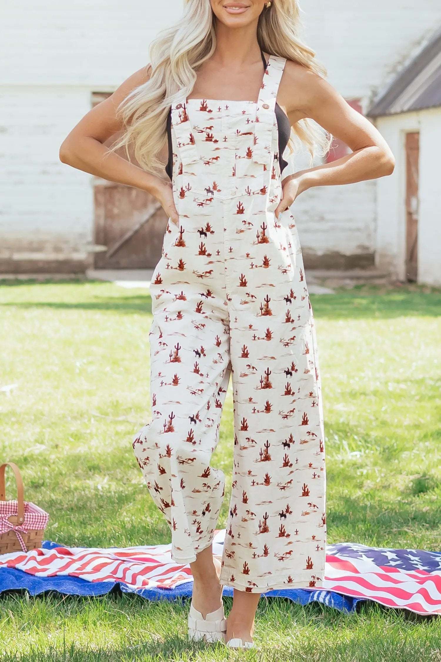 wide leg denim overalls
