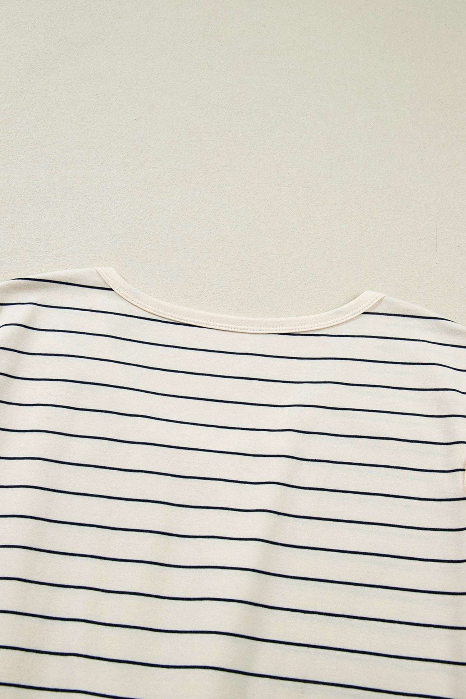 beige stripe drawstring tunic tank mini dress with pockets for women casual everyday outfit