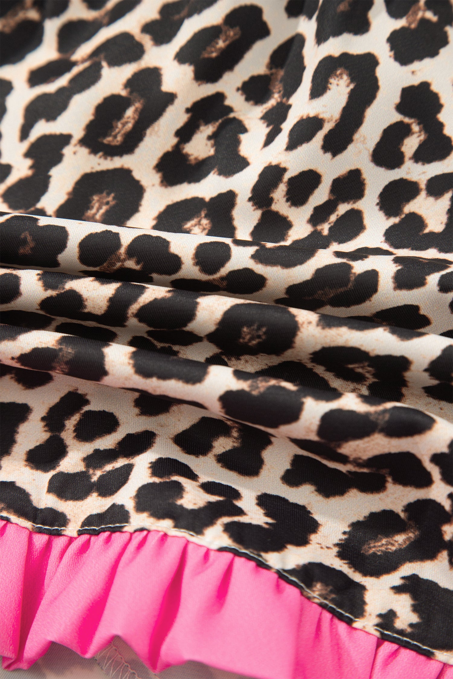 Polka Dot Contrast Ruffle Trim Shorts — women's everyday bottoms | J&H Apparel