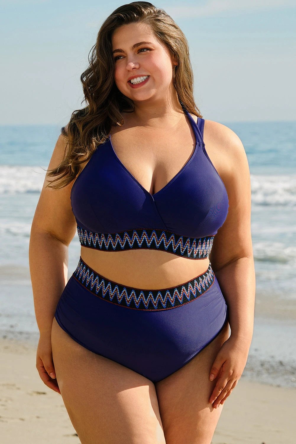plus size wrap bikini