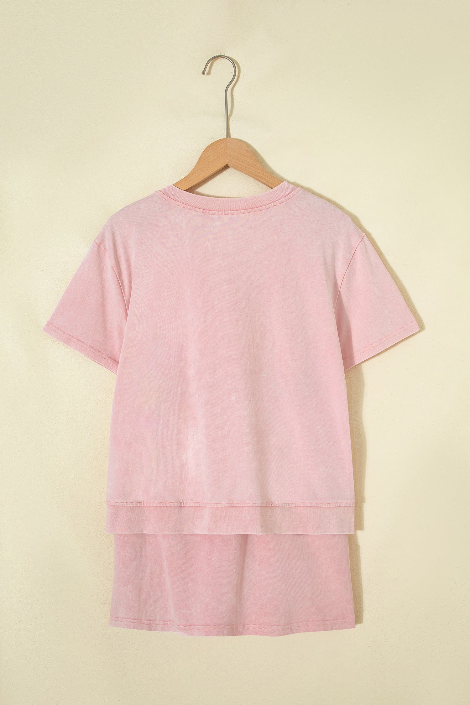 mineral wash tee and skort set