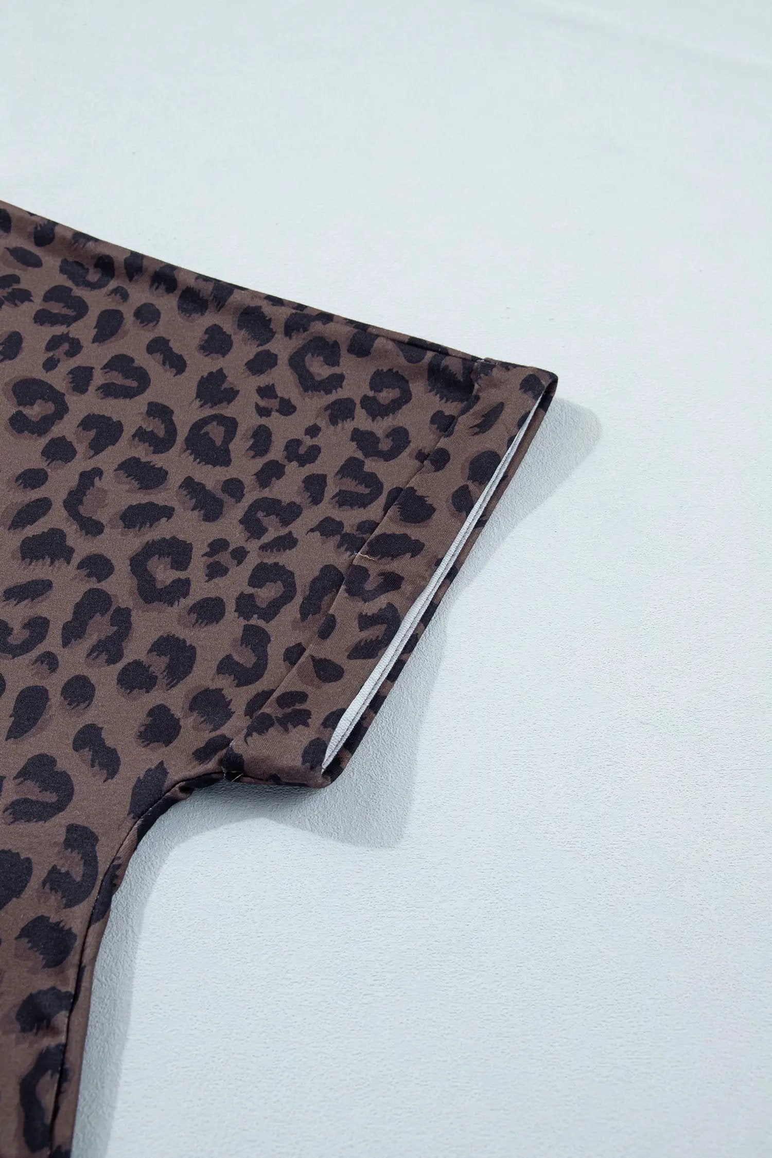 plus size leopard print lounge set