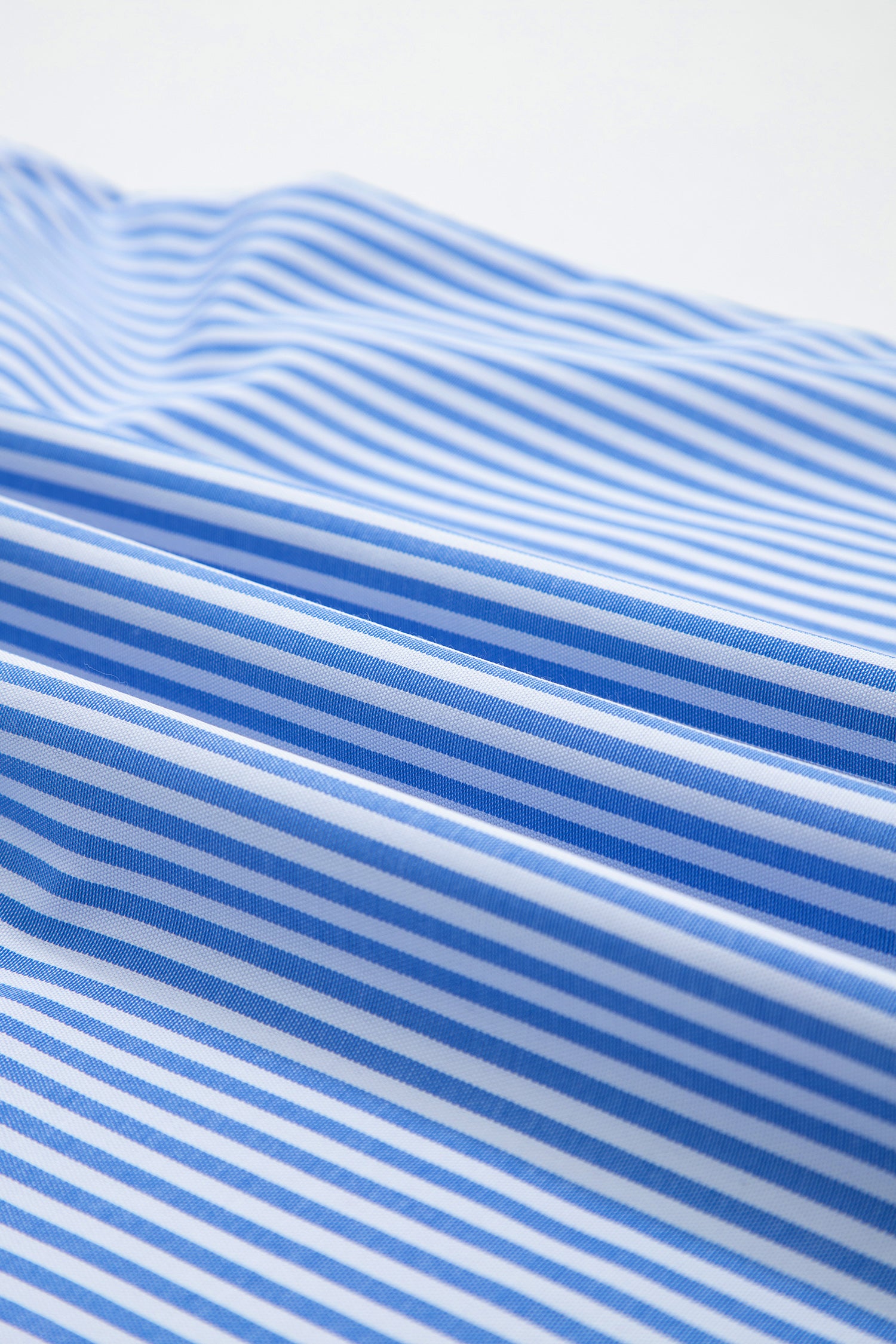 Stripe Square Neck Bow Decor Frilly Ruffled Short Sleeve Blouse